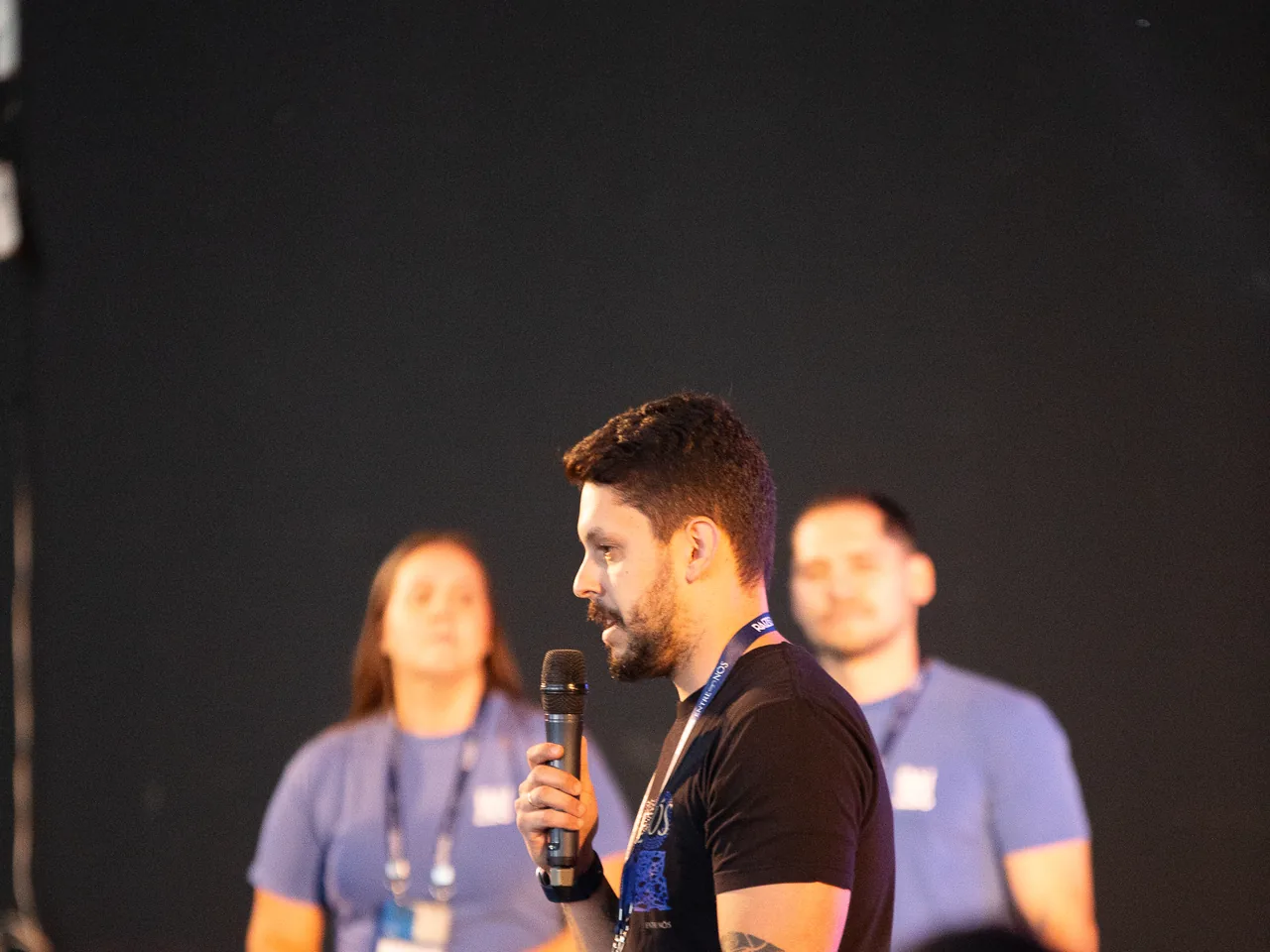 Apresentação no palco principal
