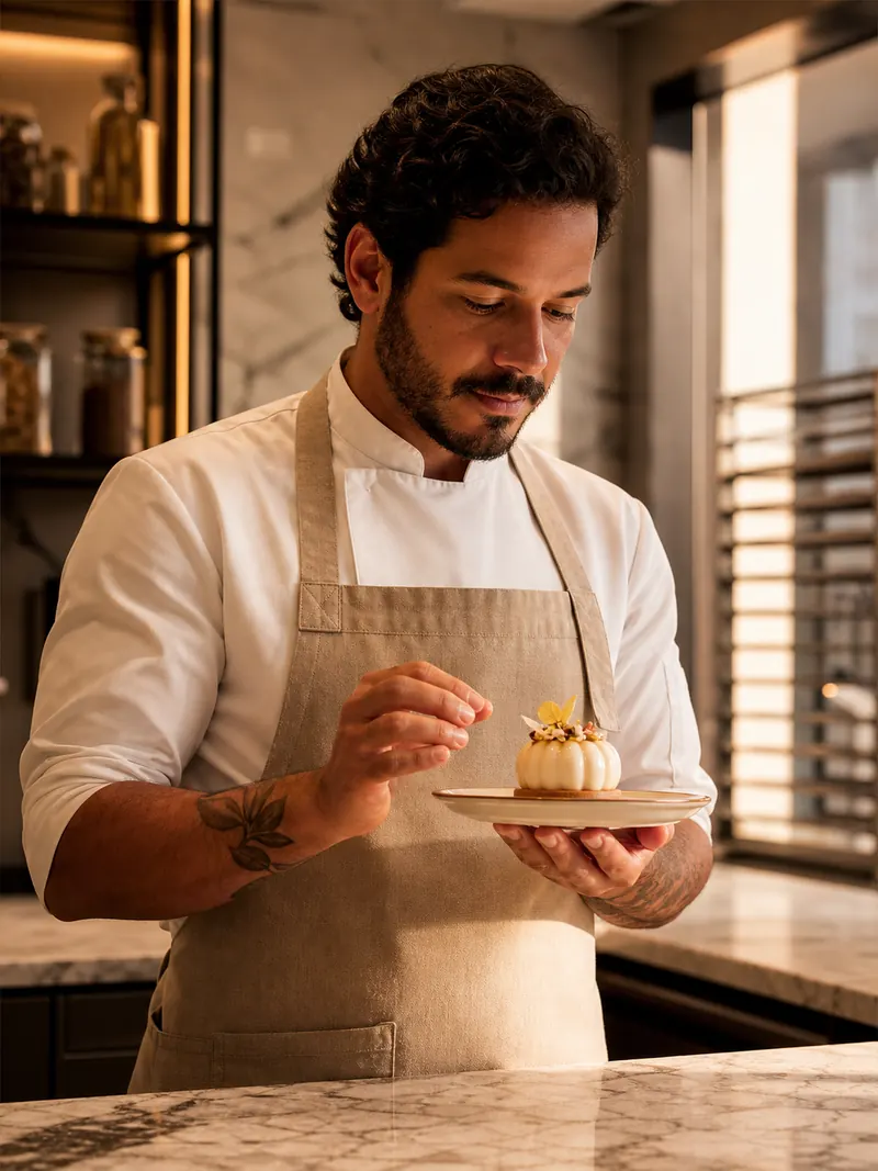 Retrato de Chef Patissier, palestrante a confirmar