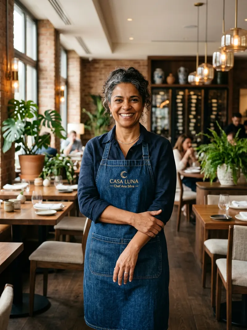 Retrato de Chef Proprietário, palestrante a confirmar