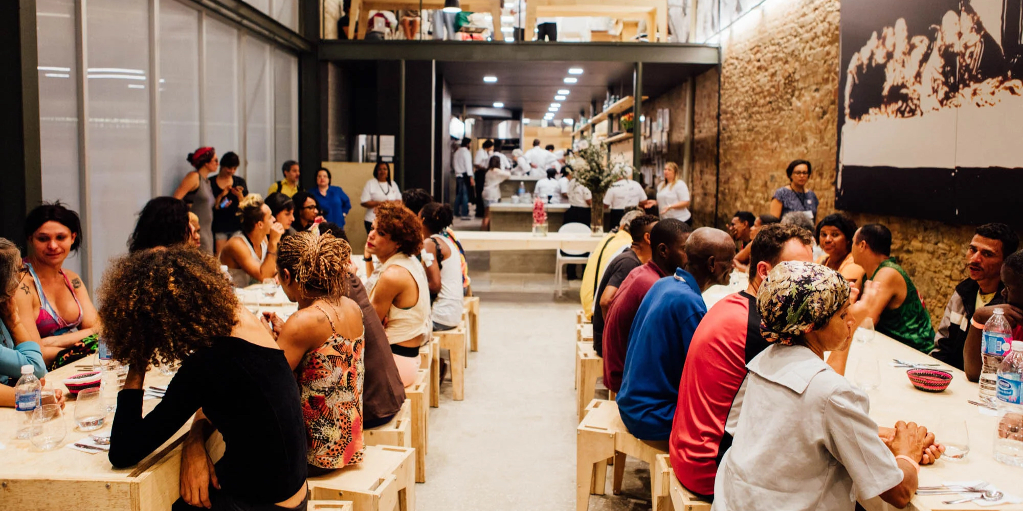 Imagem: Refettorio Gastromotiva;  Food for Soul